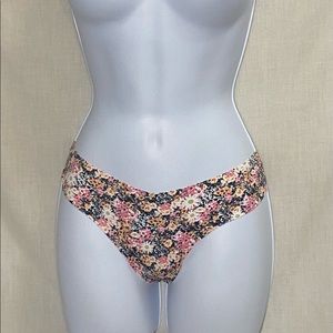 Victoria’s Secret Floral Pattern Thong Panties